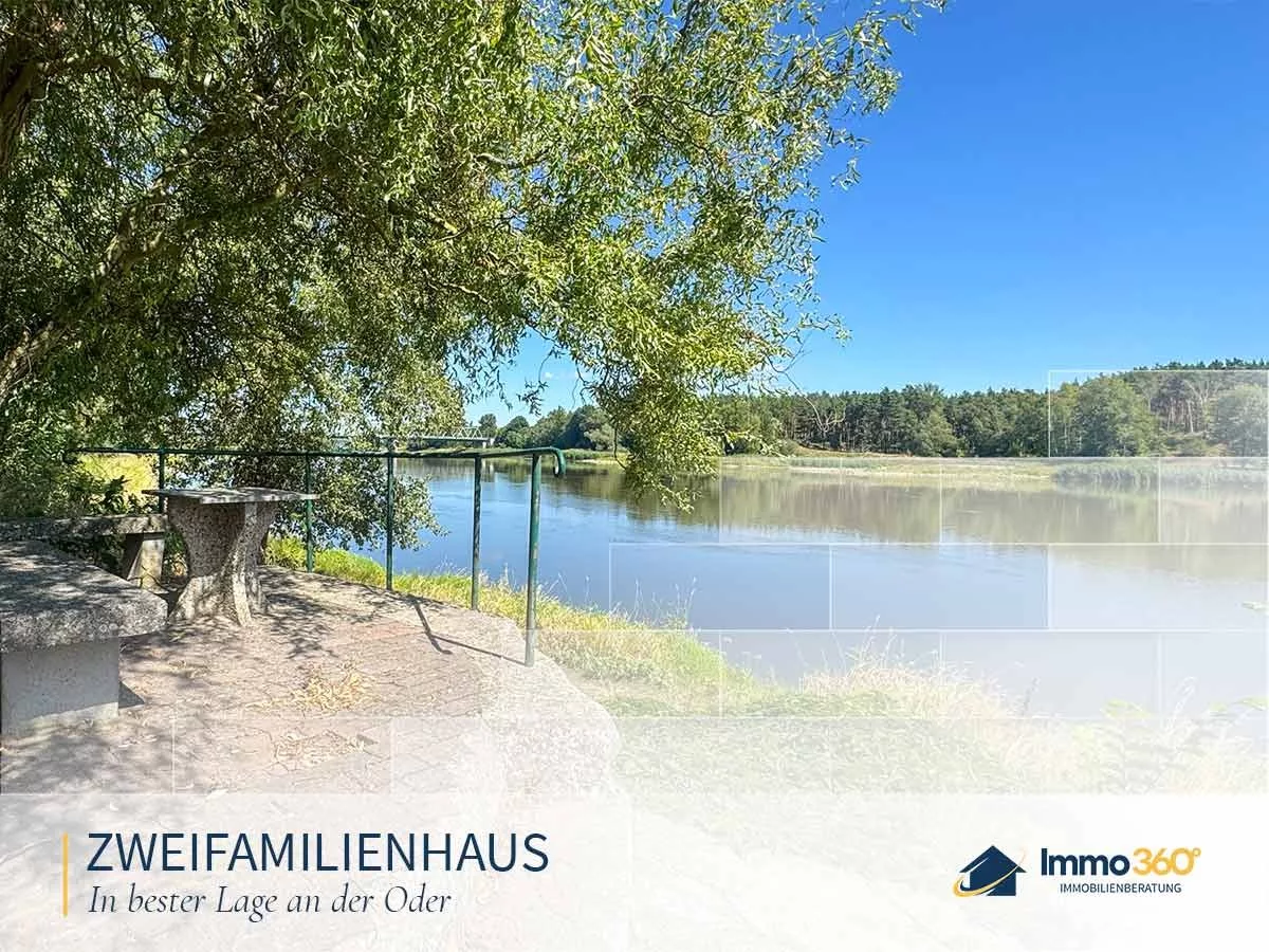 Wohnen direkt an der Oder – Zweifamilienhaus mit großem Grundstück, 16259 Bad Freienwalde (Oder), Zweifamilienhaus