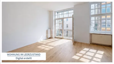 Wohnung im Leerzustand