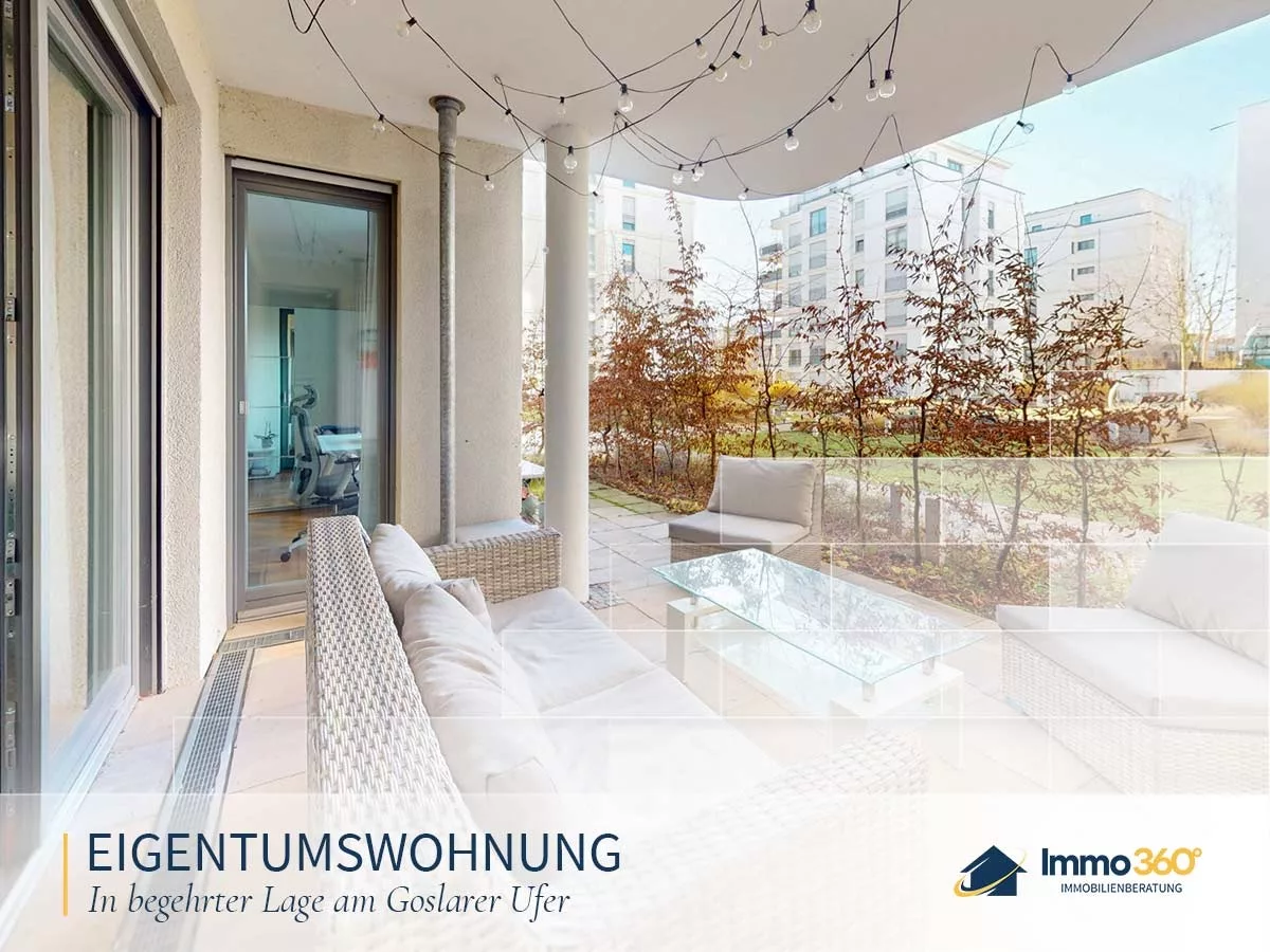 Sofort bezugsfreie 5-Zimmer-Terrassenwohnung mit Garten und Wasserblick, 10589 Berlin, Erdgeschosswohnung