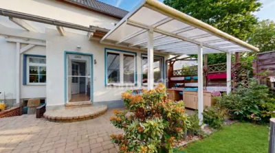 überdachte Terrasse