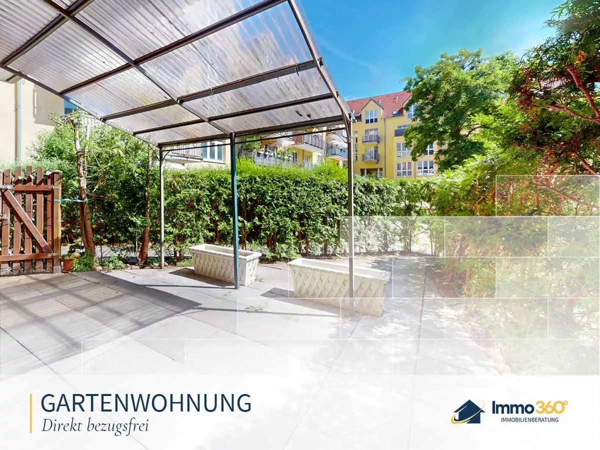 Gartenwohnung am Teltowkanal – 3 Zimmer mit Wintergarten und Terrasse, 14513 Teltow, Erdgeschosswohnung