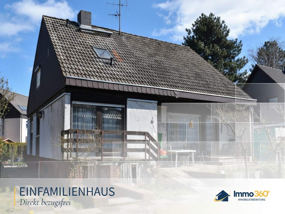 Bezugsfreies Einfamilienhaus in ruhiger Lage mit Süd-West-Terrasse, 12357 Berlin, Einfamilienhaus