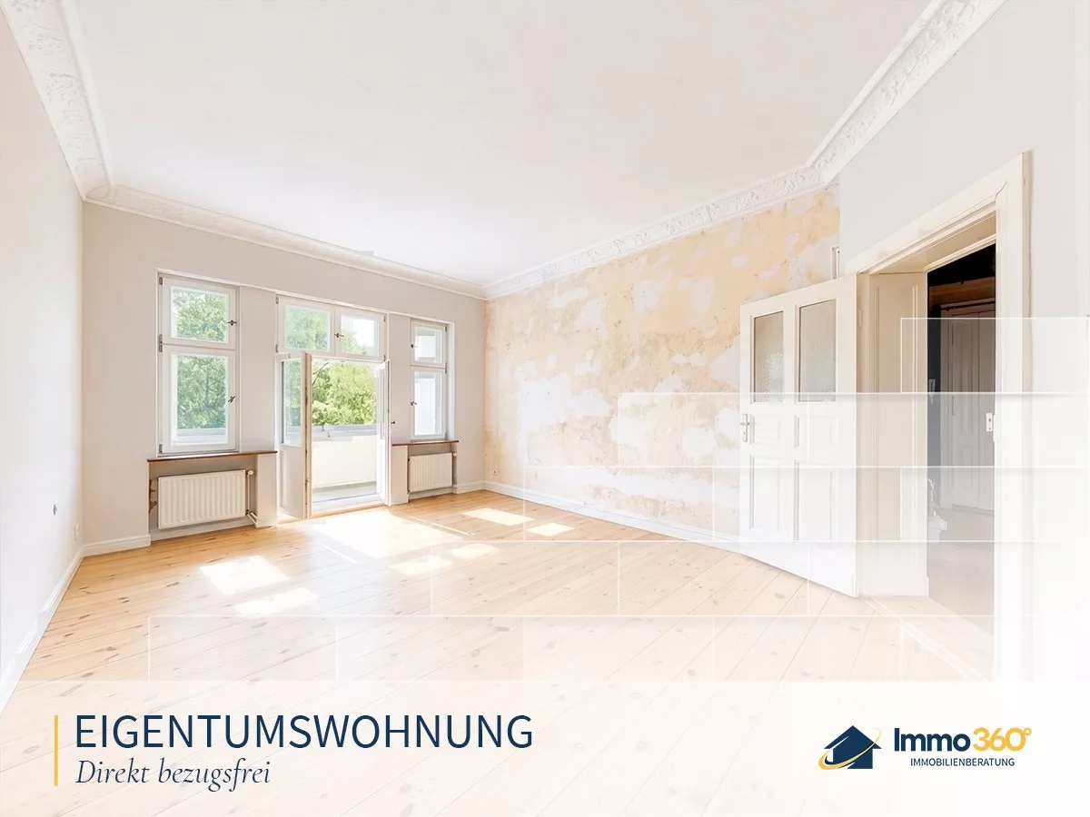 Bezugsfreie Altbauwohnung mit Loggia nahe Boxhagener Platz, 10245 Berlin, Etagenwohnung