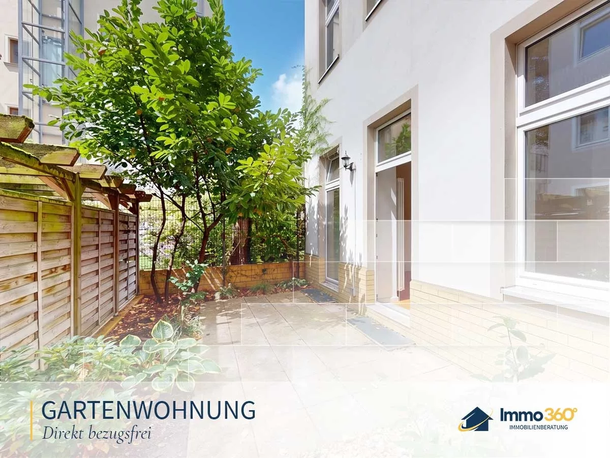 Altbauwohnung mit großer Terrasse und eigenem Garten nahe Kurfürstendamm, 10711 Berlin, Terrassenwohnung
