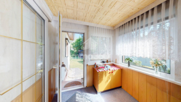 Veranda + Zugang Garten