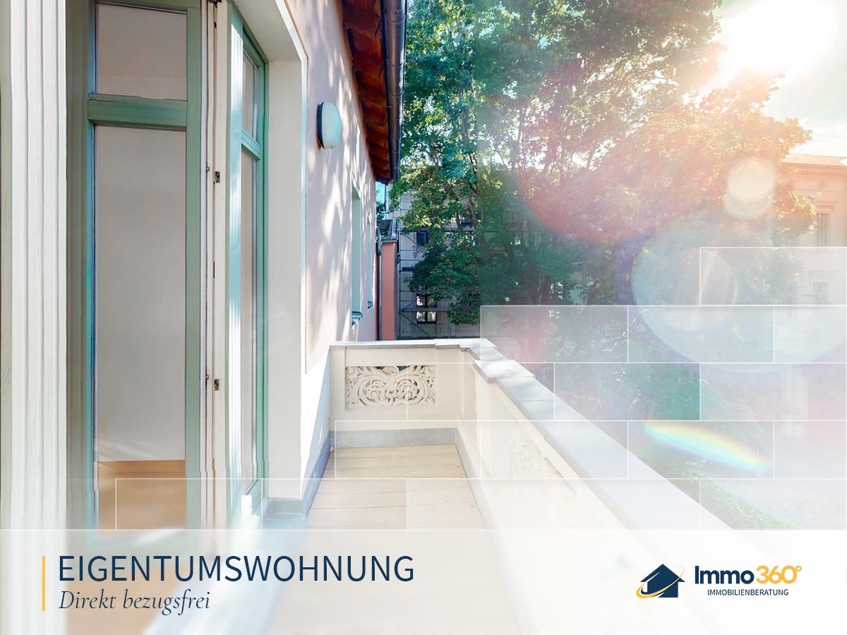 Großer Balkon: Modernisierte Altbauwohnung in der nördlichen Innenstadt, 14469 Potsdam, Etagenwohnung